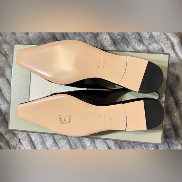 TOM FORD
Black Patent Leather Slingback Flats
Women’s US 8 - Picture 12 of 14